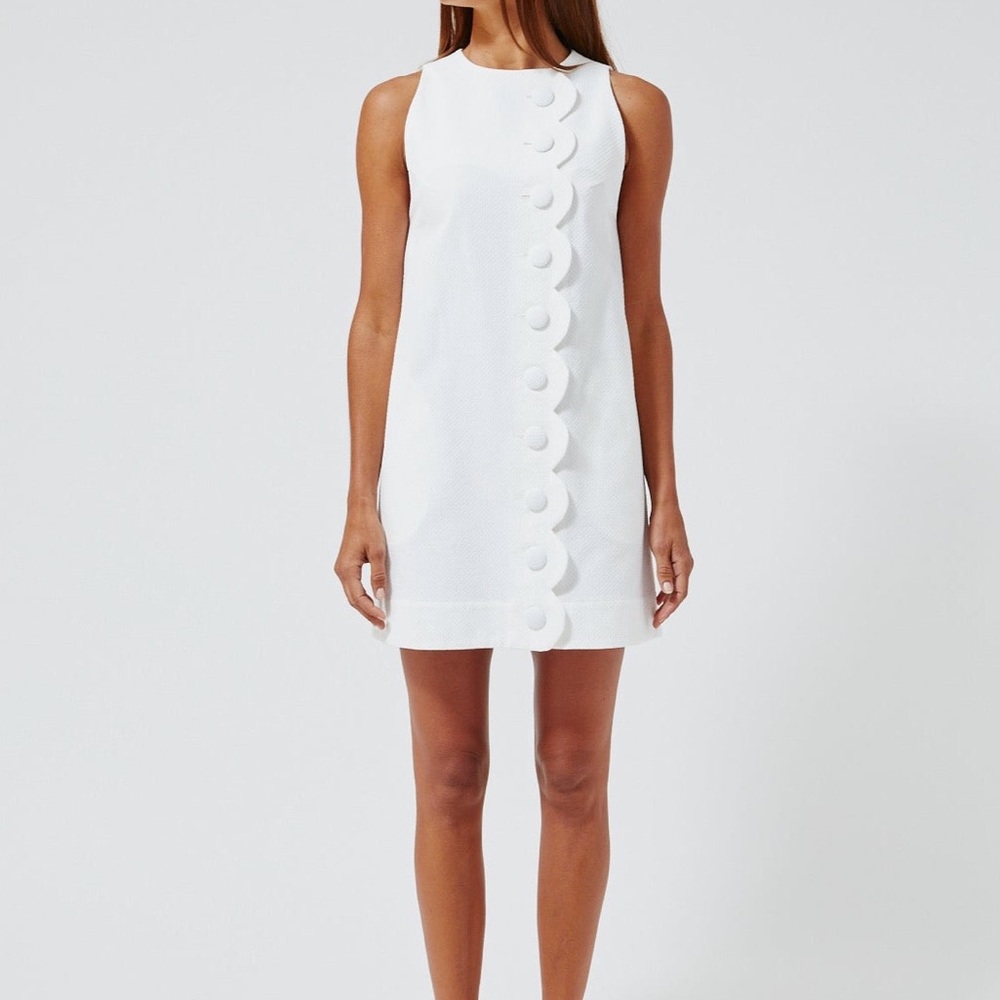 Lisa Marie Fernandez Scallop Dress XXS 0